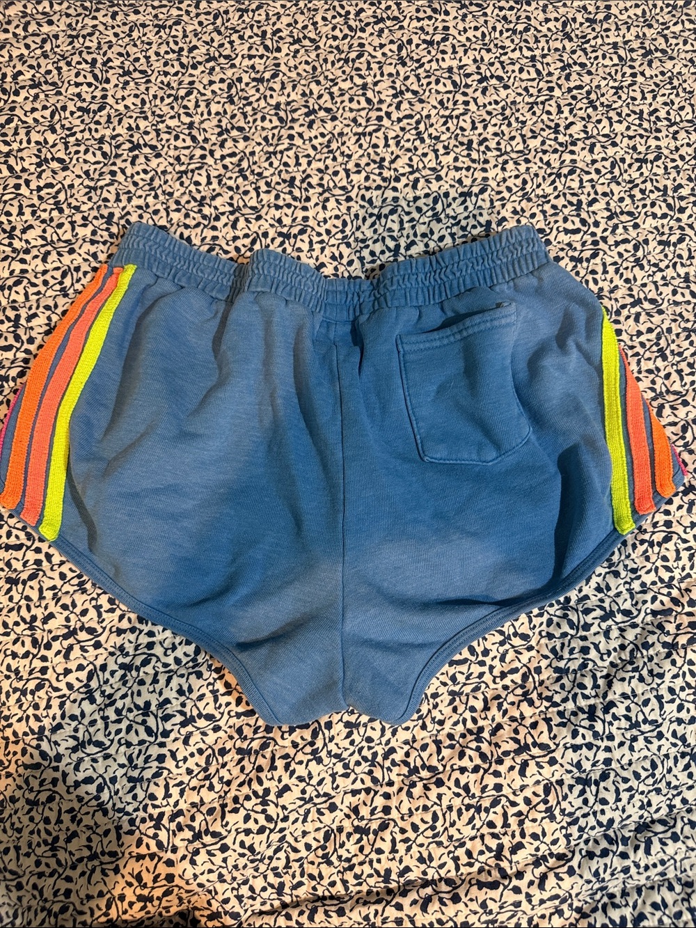Aviator Nation 5 stripe jogger short size M - Picture 2 of 3